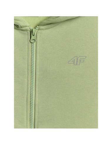 Bluza dresowa regular z kapturem chłopięca 4f 4fjrss26tswsm2749-47s