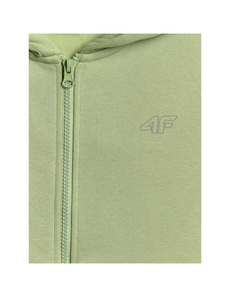 Bluza dresowa regular z kapturem chłopięca 4f 4fjrss26tswsm2749-47s