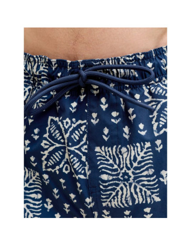 Jack&jones męskie szorty do pływania jpstmaui shell aop swim shorts reg 12291808 pageent blue