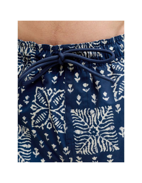 Jack&jones męskie szorty do pływania jpstmaui shell aop swim shorts reg 12291808 pageent blue