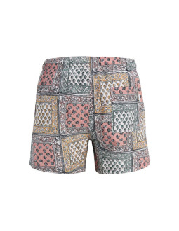 Jack&jones męskie szorty do pływania jpstmaui shell aop swim shorts reg 12291808 ash rose 2