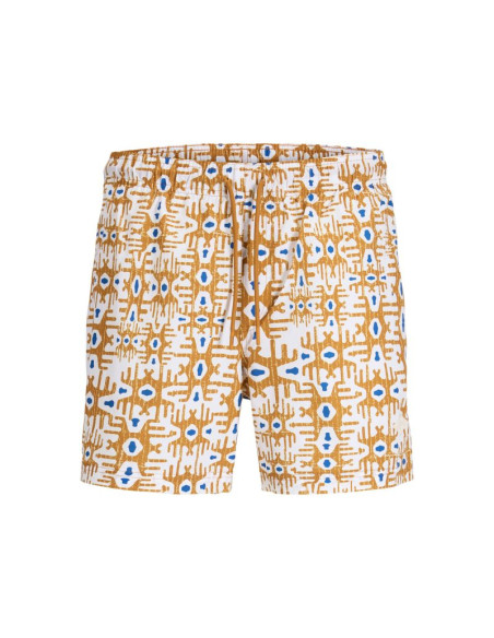 Jack&jones męskie szorty jpstmaui sand mature swim shorts 12291428 bucktham brown