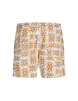 Jack&jones męskie szorty jpstmaui sand mature swim shorts 12291428 bucktham brown 2