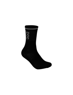 Skarpety rowerowe poc thermal sock mid czarny