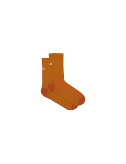 Skarpety rowerowe poc cadence road socks brązowy