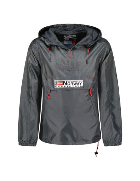 Kurtka wiosenna męska geographical norway choupa dark grey men 244 goz-art dark szara (ww4243h/gn-dark grey)