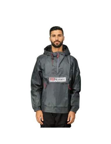 Kurtka wiosenna męska geographical norway choupa dark grey men 244 goz-art dark szara (ww4243h/gn-dark grey)