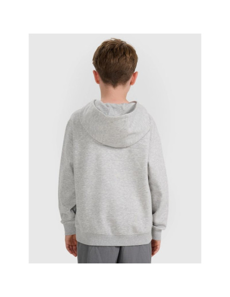 Bluza dresowa nierozpinana z kapturem chłopięca 4f 4fjwmm00tswsm1860-25m