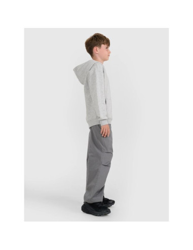 Bluza dresowa nierozpinana z kapturem chłopięca 4f 4fjwmm00tswsm1860-25m