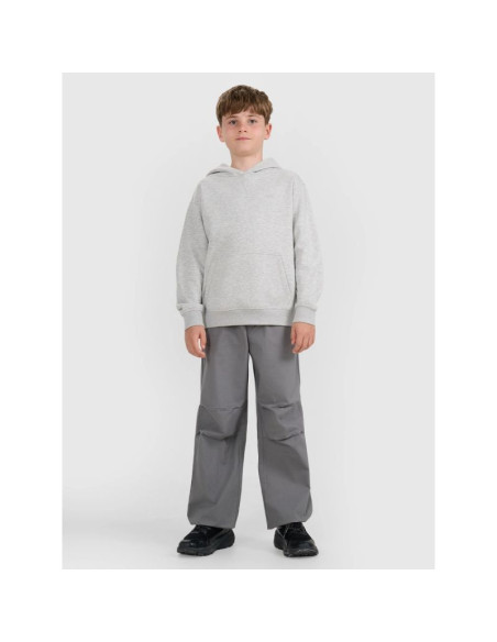 Bluza dresowa nierozpinana z kapturem chłopięca 4f 4fjwmm00tswsm1860-25m