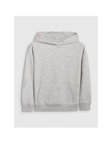 Bluza dresowa nierozpinana z kapturem chłopięca 4f 4fjwmm00tswsm1860-25m