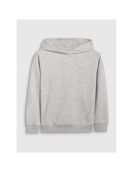 Bluza dresowa nierozpinana z kapturem chłopięca 4f 4fjwmm00tswsm1860-25m