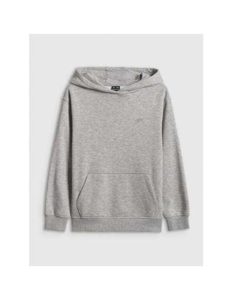 Bluza dresowa nierozpinana z kapturem chłopięca 4f 4fjwmm00tswsm1860-25m