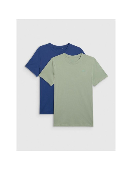 T-shirt męski (zestaw koszulek 2 szt.) 4f 4frmm00ttshm2705-91s