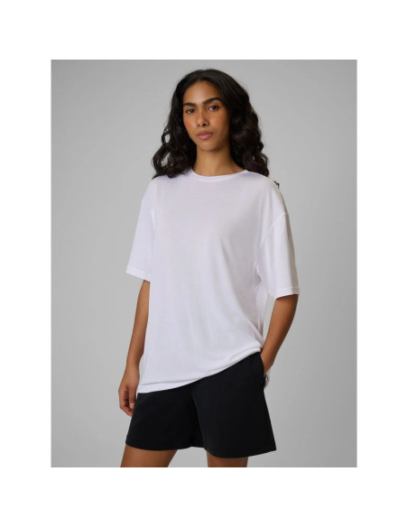 T-shirt loose gładki damski 4f 4frss26ttshf4262-10s
