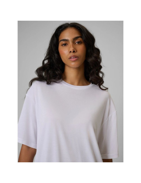 T-shirt loose gładki damski 4f 4frss26ttshf4262-10s
