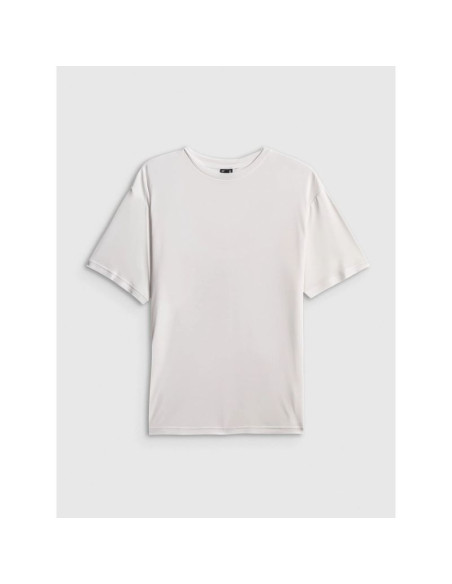 T-shirt loose gładki damski 4f 4frss26ttshf4262-10s