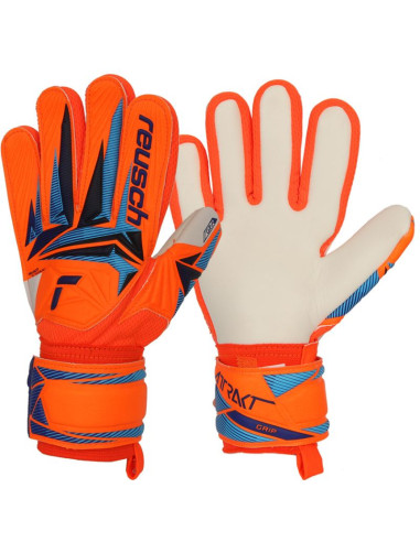 Rękawice reusch attrakt grip world cup junior 56 72 814 2290