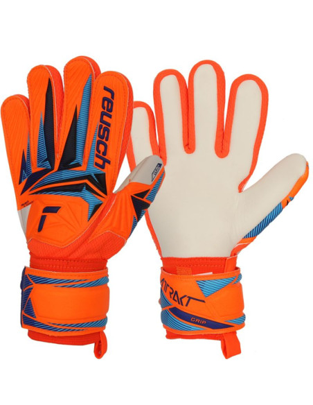 Rękawice reusch attrakt grip world cup junior 56 72 814 2290