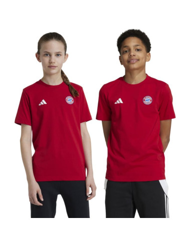 Koszulka dla dzieci adidas fc bayern munich tee czerwona it4138