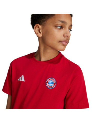 Koszulka dla dzieci adidas fc bayern munich tee czerwona it4138