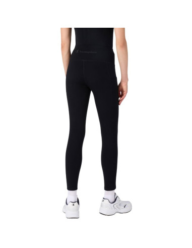 Legginsy damskie champion 7/8 pants czarne 118471 kk001