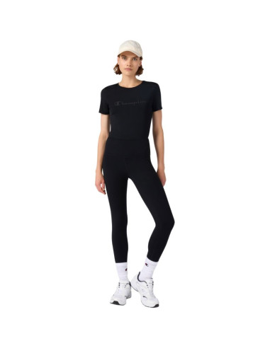 Legginsy damskie champion 7/8 pants czarne 118471 kk001