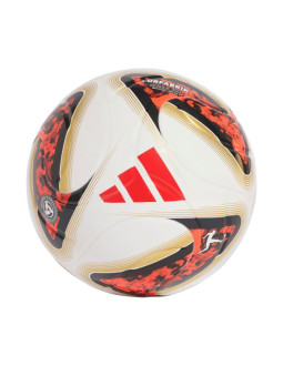 Piłka nożna adidas bundesliga 26/27 torfabrik league j350 biało-pomarańczowo-złota hy5058