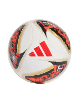 Piłka nożna adidas bundesliga 26/27 torfabrik league j290 biało-pomarańczowo-złota hy5059