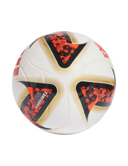 Piłka nożna adidas bundesliga 26/27 torfabrik league j290 biało-pomarańczowo-złota hy5059 2