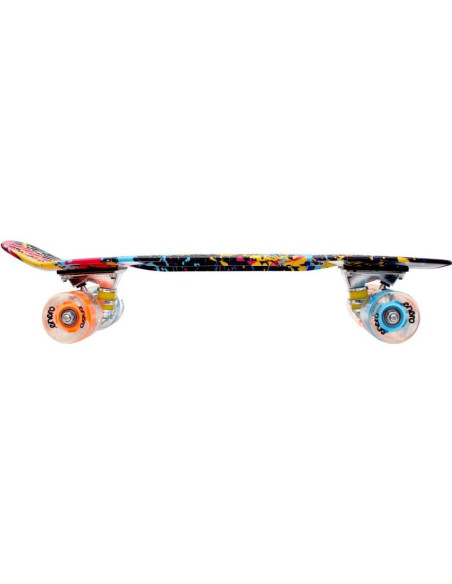 Deskorolka plastikowa 22 cale enero graffiti led 1030845