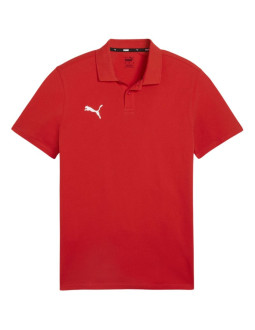 Koszulka męska puma team goal casuals polo czerwona 658605 01