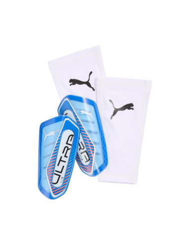 Ochraniacze piłkarskie puma ultra flex sleeve niebieskio-białe 30987 04
