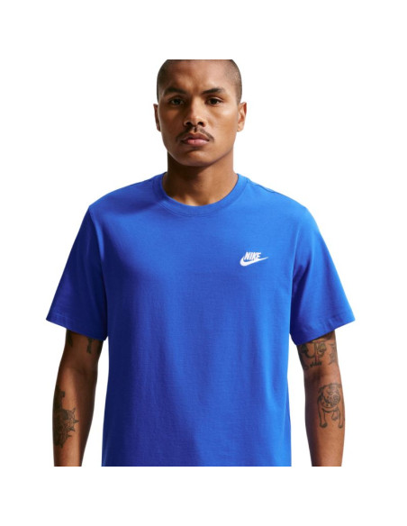 Koszulka męska nike club tee niebieska ar4997 480