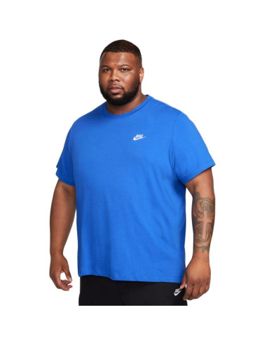 Koszulka męska nike club tee niebieska ar4997 480