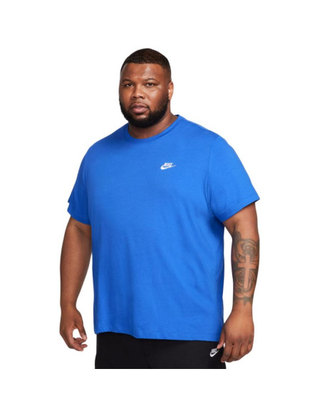 Koszulka męska nike club tee niebieska ar4997 480