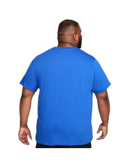Koszulka męska nike club tee niebieska ar4997 480
