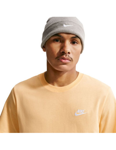 Koszulka męska nike club tee pomarańczowa ar4997 795