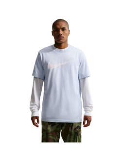 Koszulka męska nike nsw tee icon swoosh błękitna dc5094 408