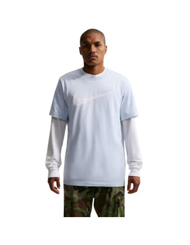 Koszulka męska nike nsw tee icon swoosh błękitna dc5094 408