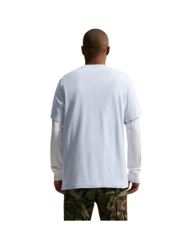 Koszulka męska nike nsw tee icon swoosh błękitna dc5094 408