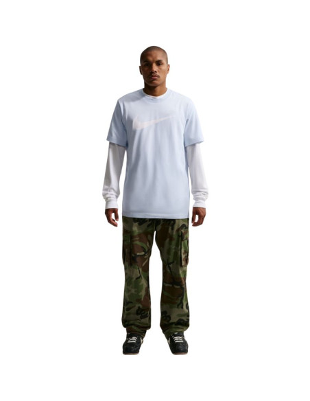 Koszulka męska nike nsw tee icon swoosh błękitna dc5094 408