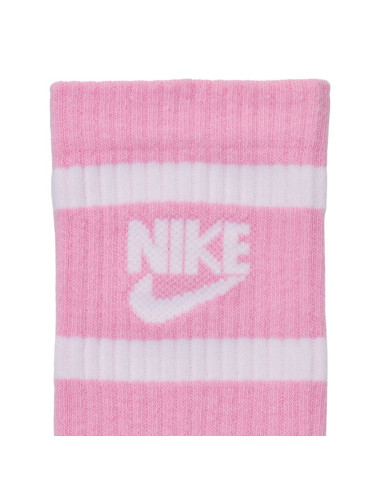 Skarpety nike everyday cush crew youth białe, różowe, szare ck7302 905