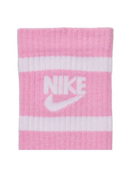 Skarpety nike everyday cush crew youth białe, różowe, szare ck7302 905