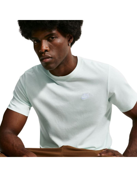 Koszulka męska nike club tee miętowa ar4997 395