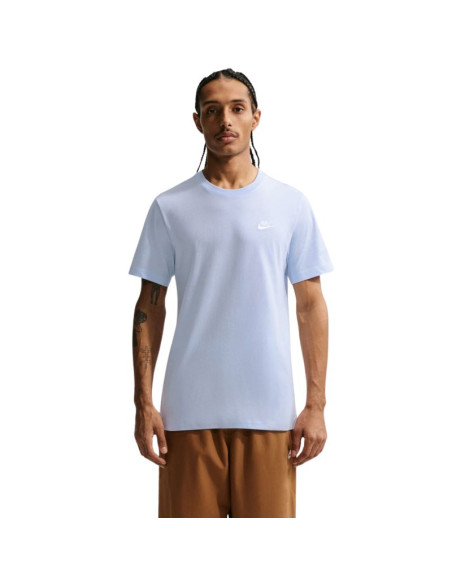 Koszulka męska nike club tee błękitna ar4997 408