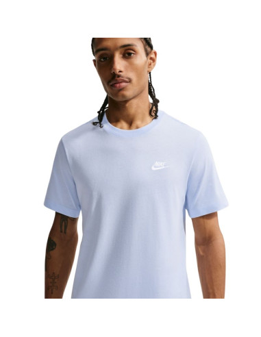Koszulka męska nike club tee błękitna ar4997 408