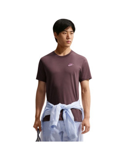 Koszulka męska nike club tee brązowa ar4997 502