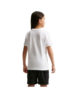 Koszulka dla dzieci nike sportswear biała im9534 100 2