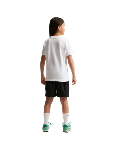 Koszulka dla dzieci nike sportswear biała im9534 100
